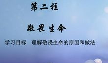 敬畏生命读后感