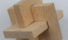 我学会了拼鲁班锁