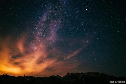 夜空下的遐想