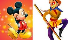 孙悟空和米老鼠