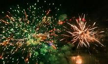 除夕之夜看烟花