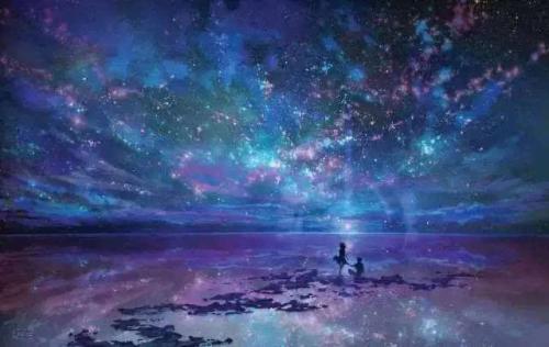 抬头，仰望星星