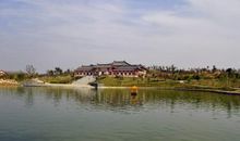 夜晚的紫金公园