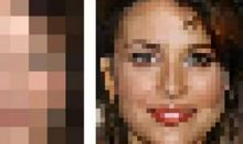 一张模糊的照片