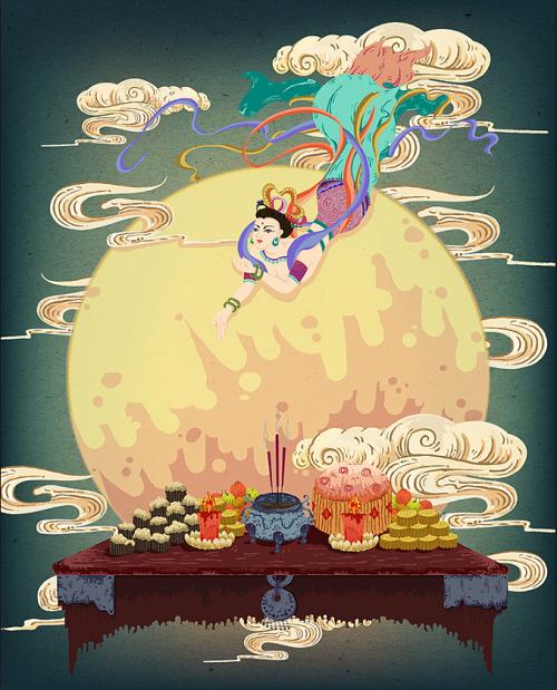 中秋节，热情的习俗
