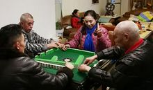 爱打麻将的外公