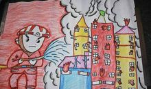 我是小小消防员征文