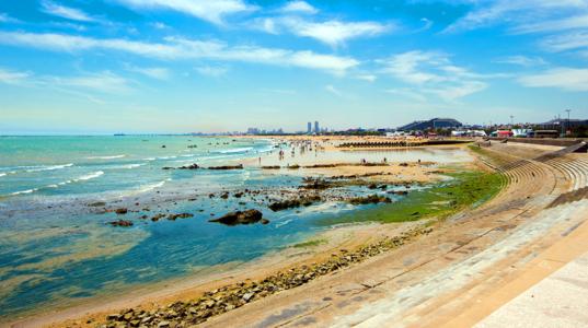 游览日照海滩