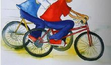 我学骑车的小故事