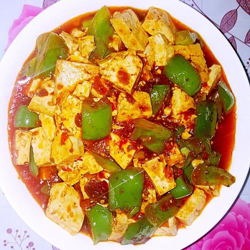 我学会了做辣豆腐