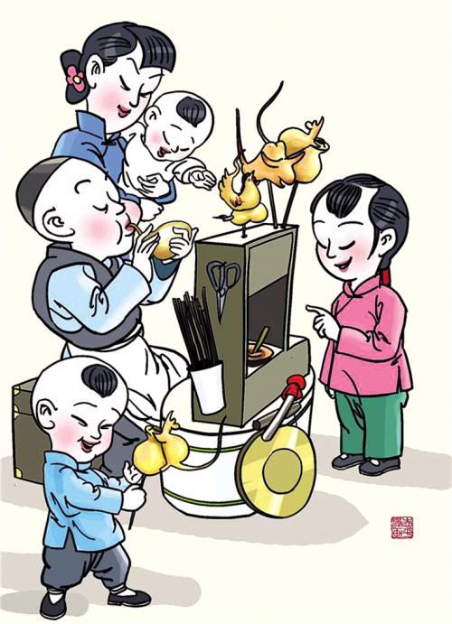 吹糖大师