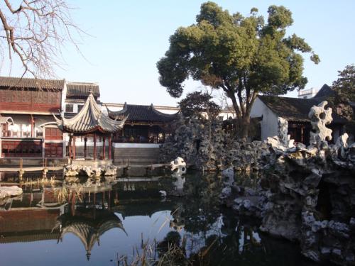 参观苏州狮子林