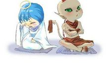 心中有一个天使一个恶魔