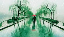 融化在雨中的温暖