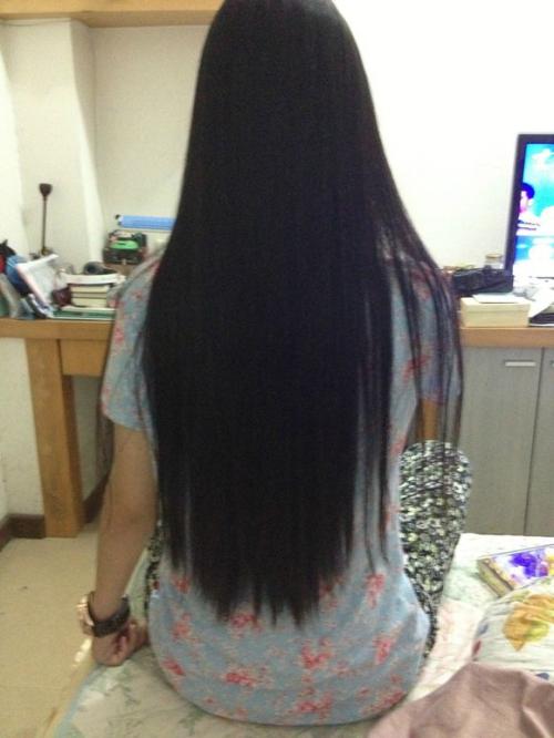 我的长发