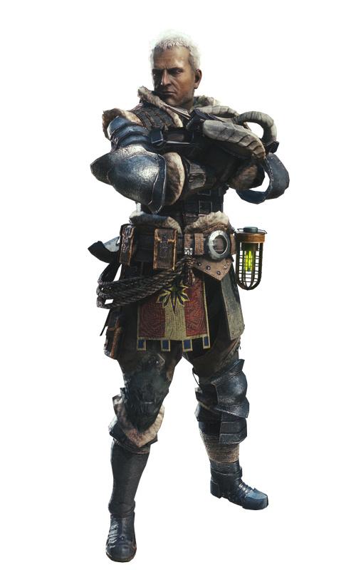 与猎人交谈
