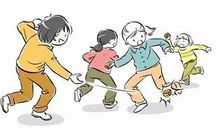 玩丢沙包的游戏