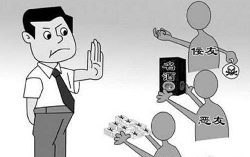 靠近朱的人是红色的，靠近莫的人是黑色的