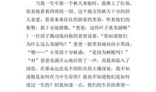 六年级围绕中心意思写作文泪