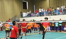 有趣的毽球比赛