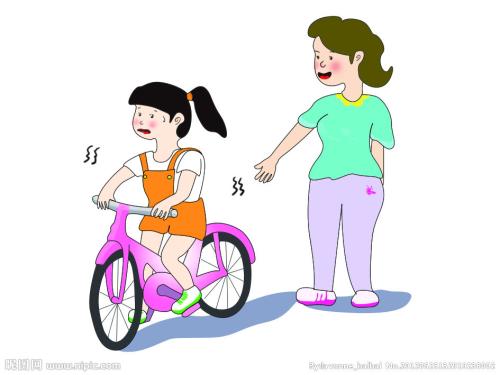 学会骑脚踏车一次