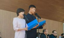 运动会的主持人