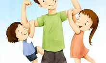 父爱如山，母爱如水