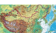 站在中国地图前