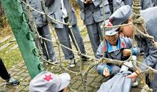 学红军精神做自强新人