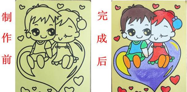 关于沙画的组成