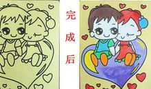 关于沙画的作文