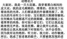 动物运动会作文200字