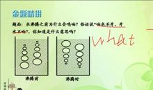 响水不开，开水不响