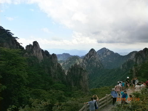 暑假到黄山