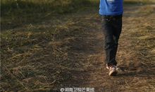 我和爸爸放风筝