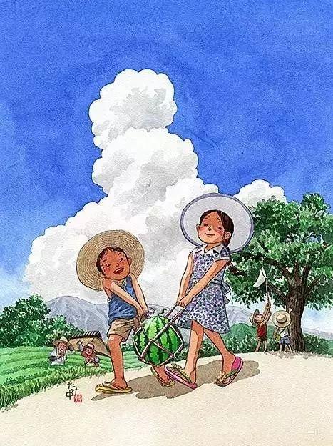 暑假的回忆
