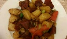 第一次给妈妈炒菜