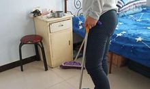 我帮妈妈扫地