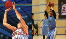 我们班的投篮高手