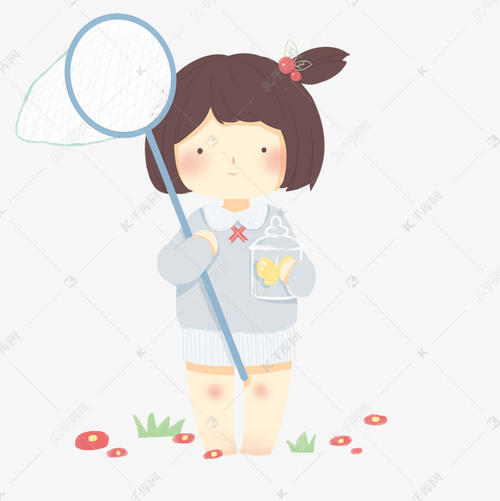 捕捉昆虫