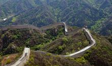 第一次去万里长城