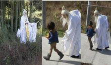 外公的白发不是老