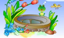 跳出井口的青蛙