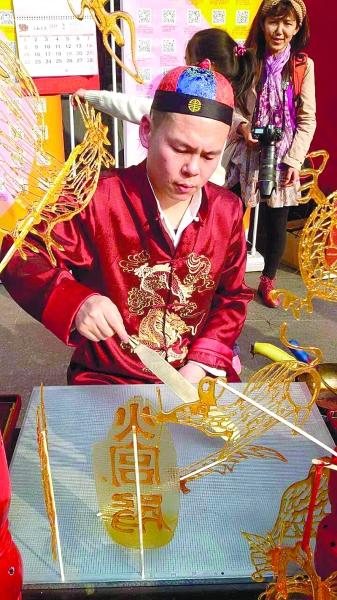 糖画艺术家