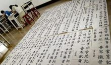 我的拿手好戏练书法