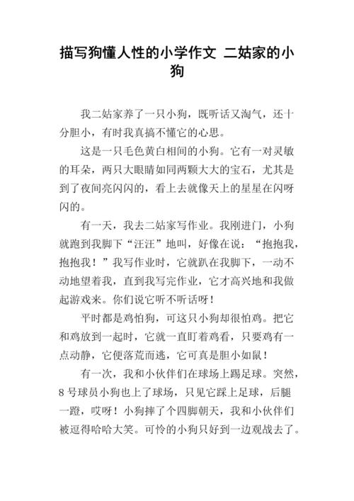 关于狗的叙事成分