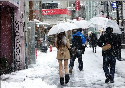 下雪了
