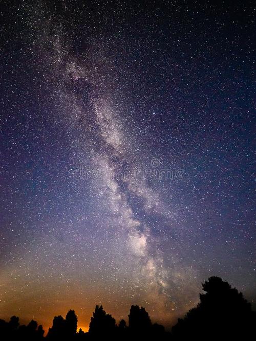 我心中的夜空