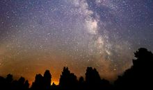 留在心中的夜空