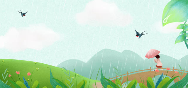 去年清明大雨